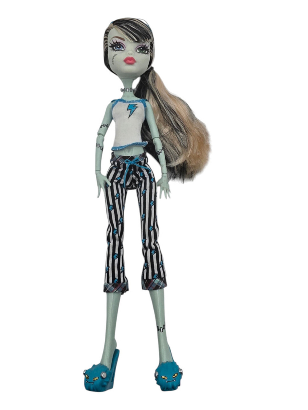 Monster High 11" Doll Frankie Stein Frankenstein Dead Tired Pajamas